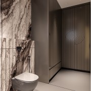 Obsidian Veil Bathroom