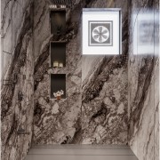 Obsidian Veil Bathroom