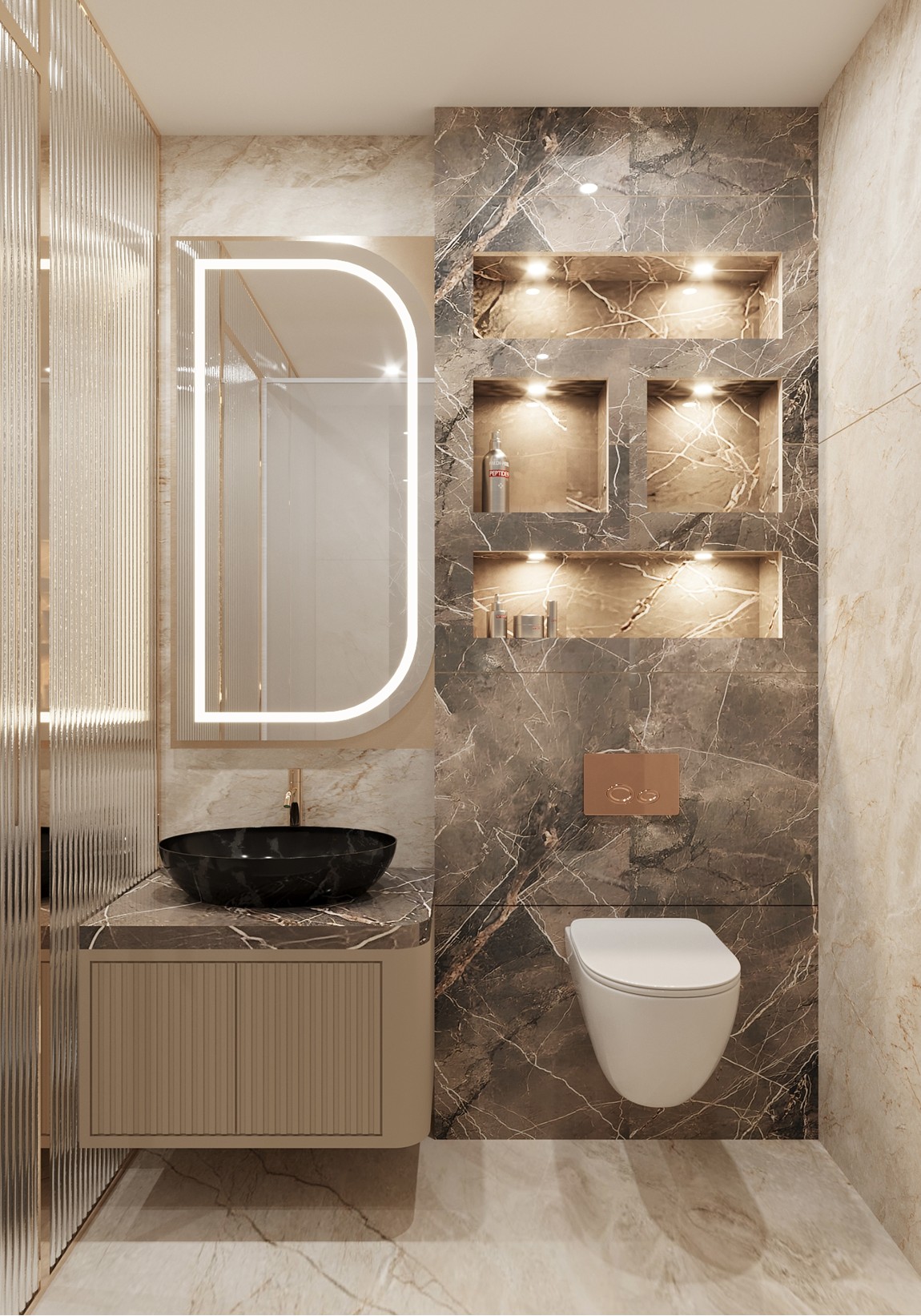 Elysian Glow Bathroom