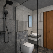 Urban Slate Bathroom