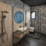 Blue Halo Bathroom