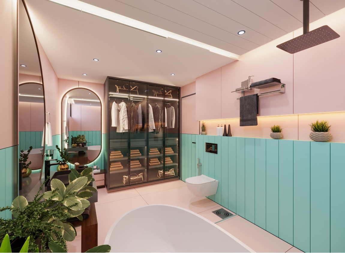 Dapper Bathroom interior