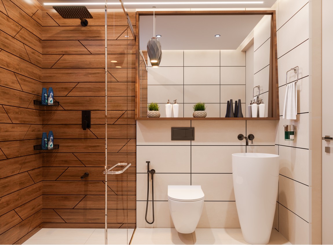 Lavish bathroom design