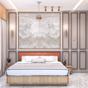 A Contemporary Master Bedroom