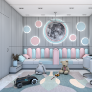 Clestial Luxe Kids Bedroom