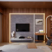 Walnut Luxe Master Bedroom