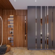 Walnut Luxe Master Bedroom