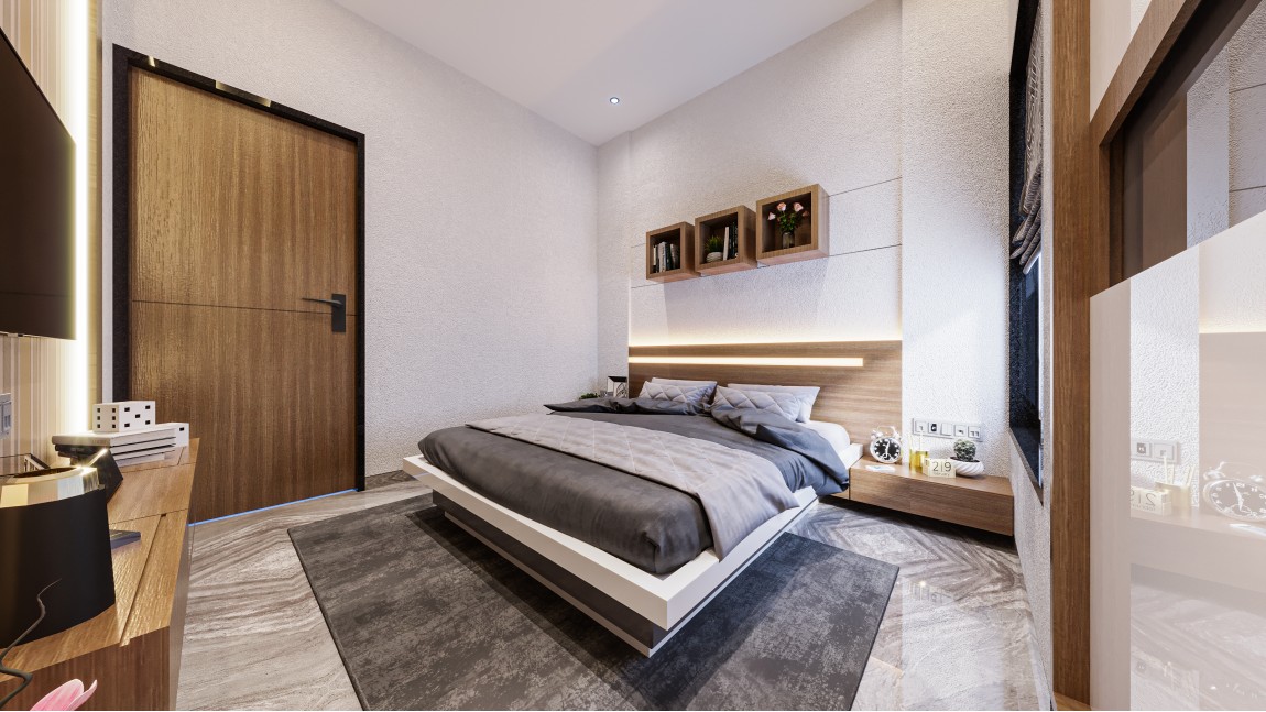Minimal Bedroom Concept & Details