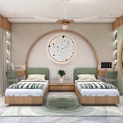 Olive Crest Twin Bedroom