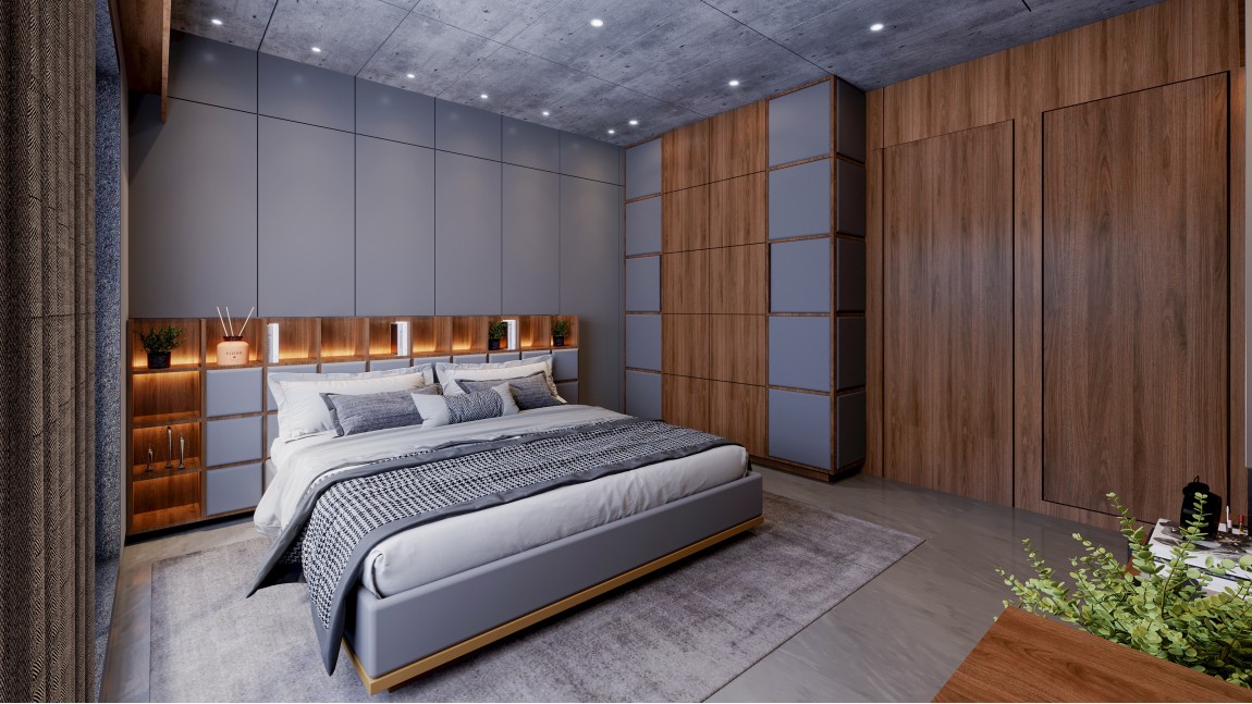Urban Timber Master Bedroom