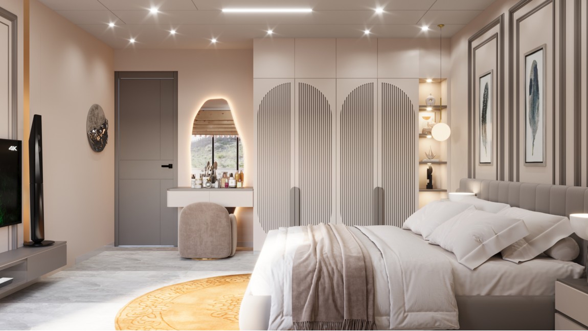 The Ivory Aura Bedroom
