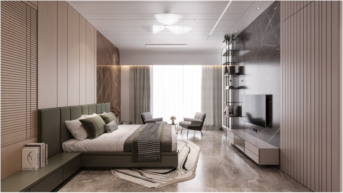 The Calmstone Bedroom