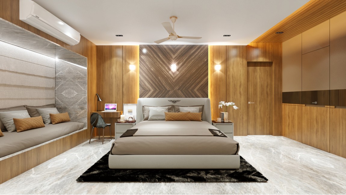Luxurious bedroom