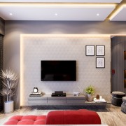 Cinematic bedroom interior design