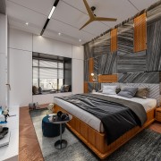 Eclectic Styled Bedroom Design