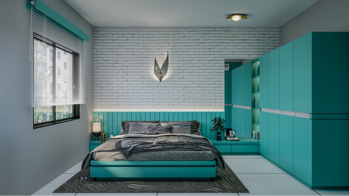 Santorini Inspired Bedroom Concept