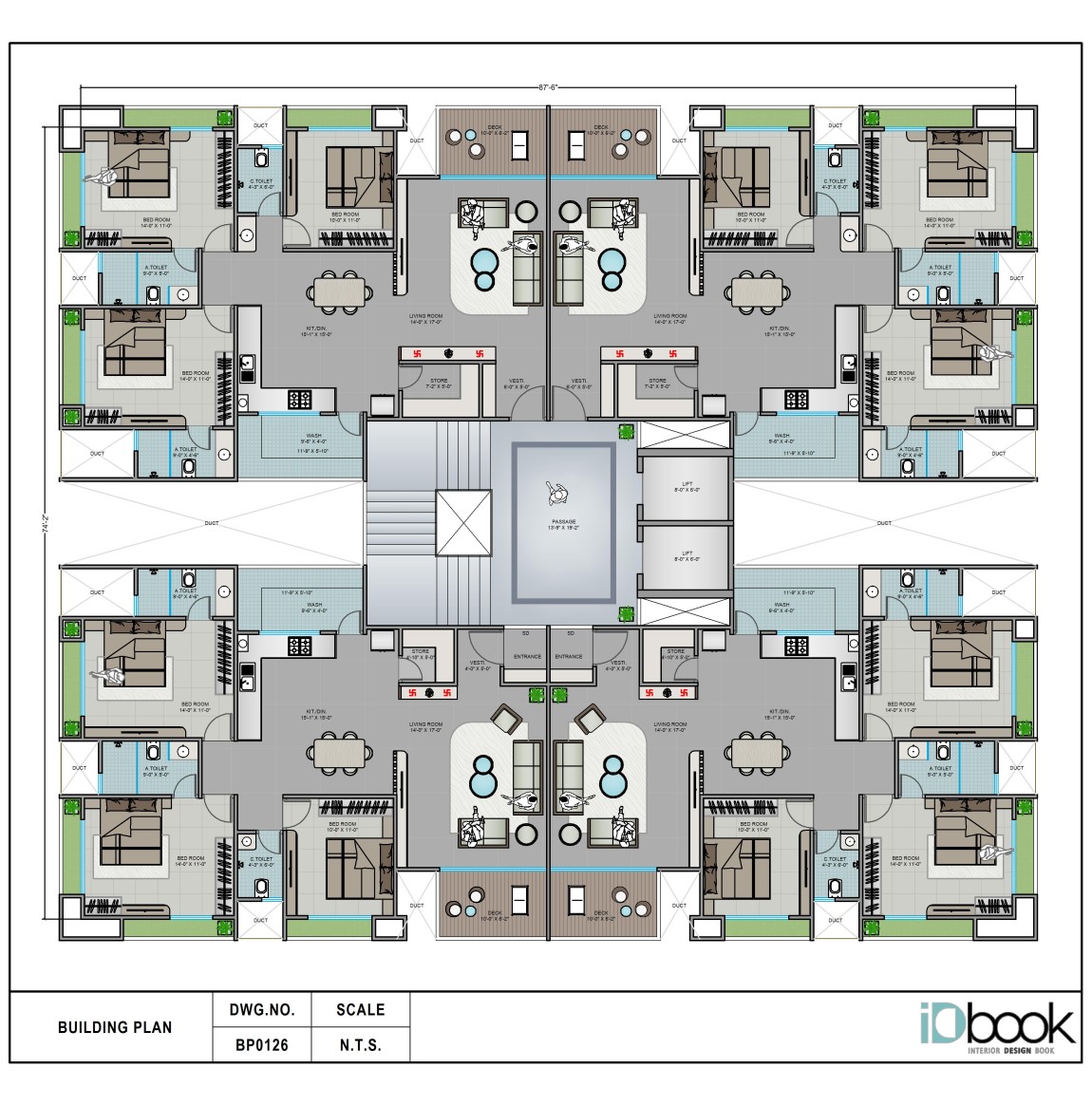 Premium 3BHK Flat for Comfortable Living