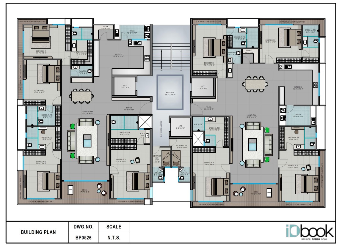 Sophisticated 4BHK Residence with Spacious Layout