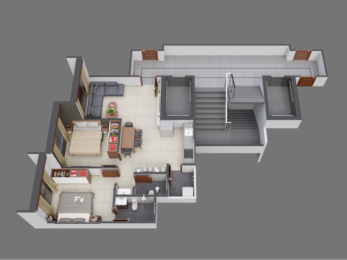 Cozy Small Spaced Layout