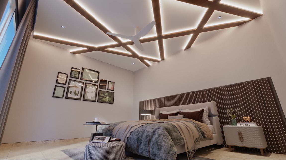 Glossy Ceiling pattern