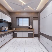 Pretty Grey Kitchen Design