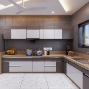 Pretty Grey Kitchen Design