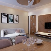 Spacious Living Room Detail