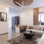 Spacious Living Room Detail