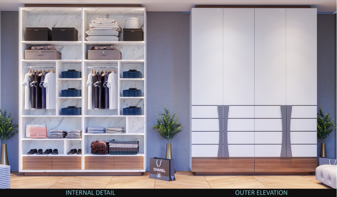Comfortable & Suitable Wardrobe Design