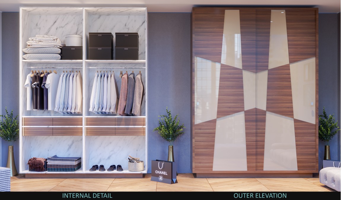 Elegant Wardrobe Design