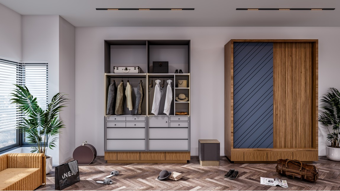 Sleek Sliding Wardrobe