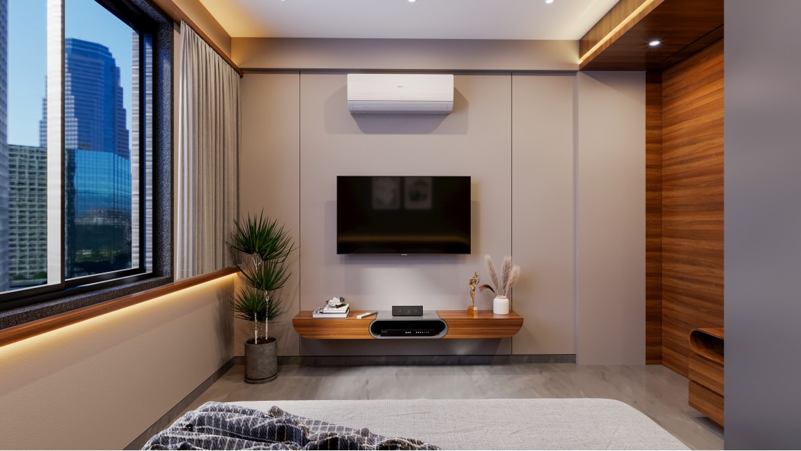 Tidy bedroom design