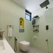 Cuban theme bathroom