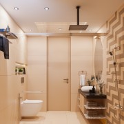 Rich Brown theme bathroom
