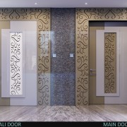 Modern Carved Entry-Jali Door Concept