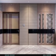 Captivating Entry-Jali Door Concept