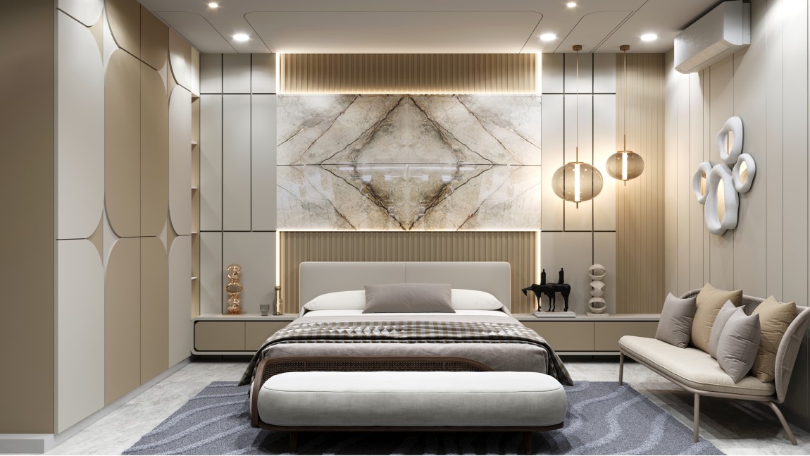 ELEGANT BED ROOM DESIGN