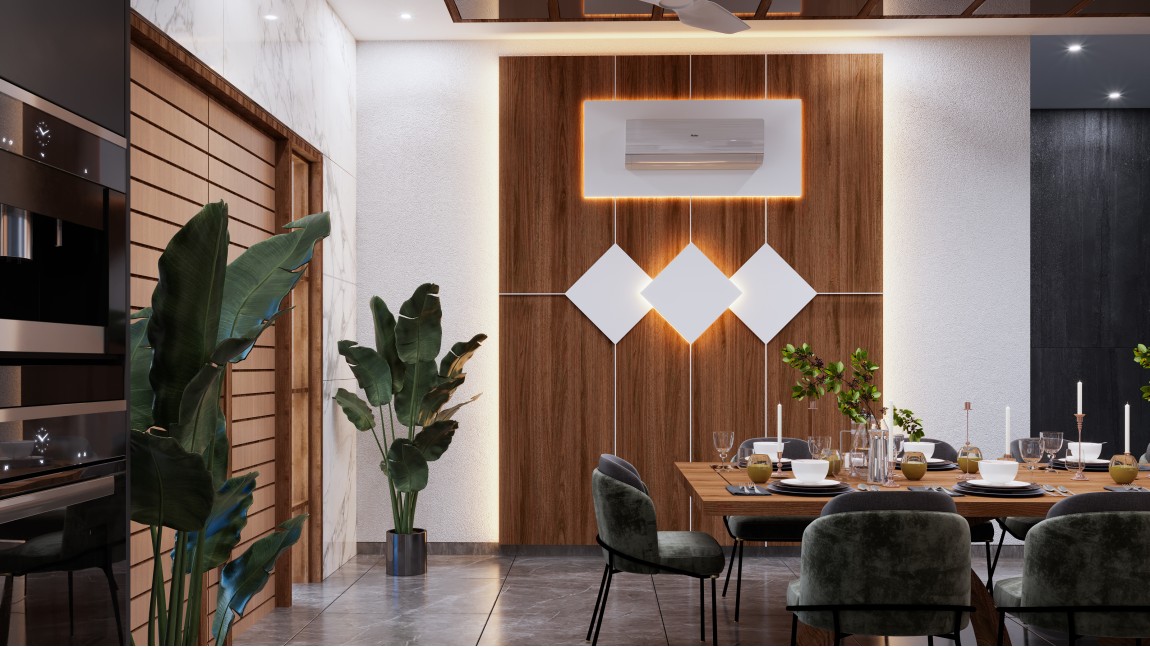 Elegant & Luxurious Kitchen-Dining