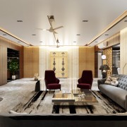 Living room with Posh Decor