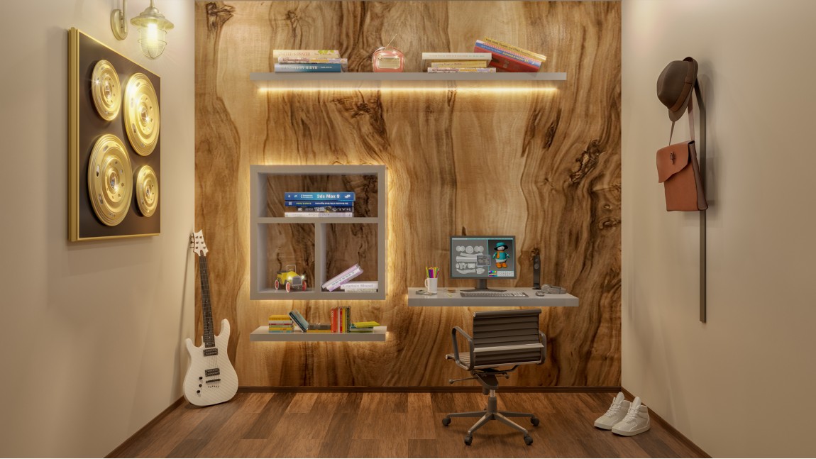  Wall Mounted Study Desk