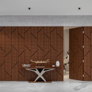 Wall Paneling in Geometrical Style